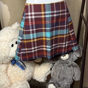 Urban Outfitters Plaid Mini Skirt - Multicolor